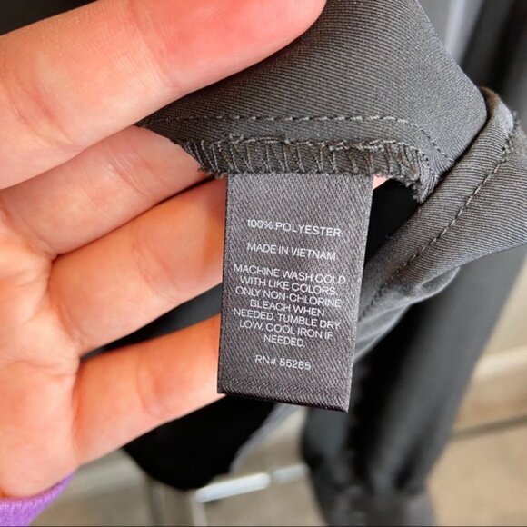 Express women’s black sheer top‎ Sz XS - Picture 5 of 6